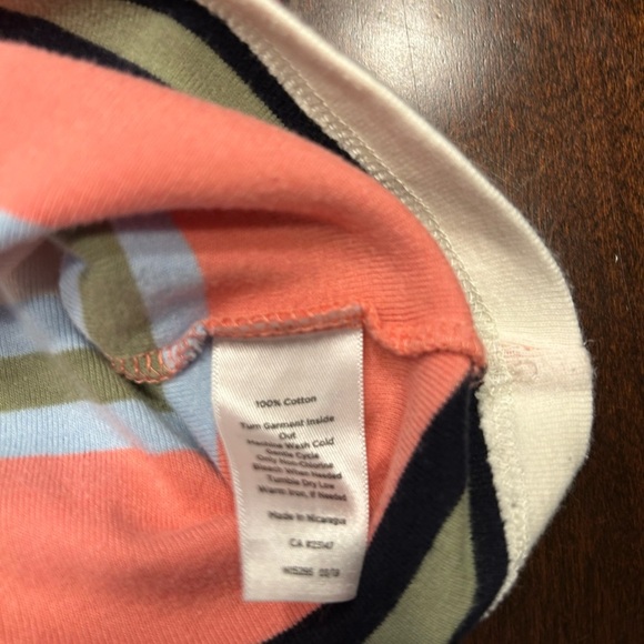 Talbots “The Talbots Tee” Striped Multicolor Women's Top - Picture 4 of 4